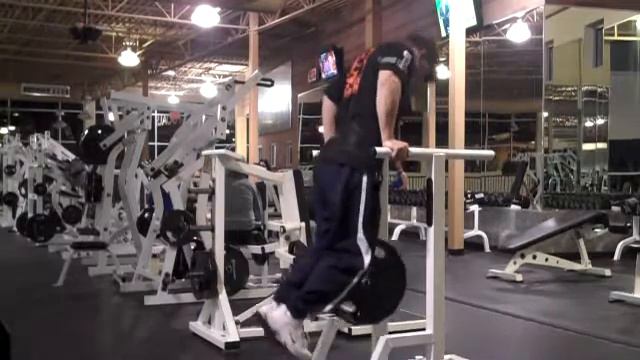 Weighted Dips 13 x 90# Added @ 190 lbs. Bodyweight смотреть онлайн