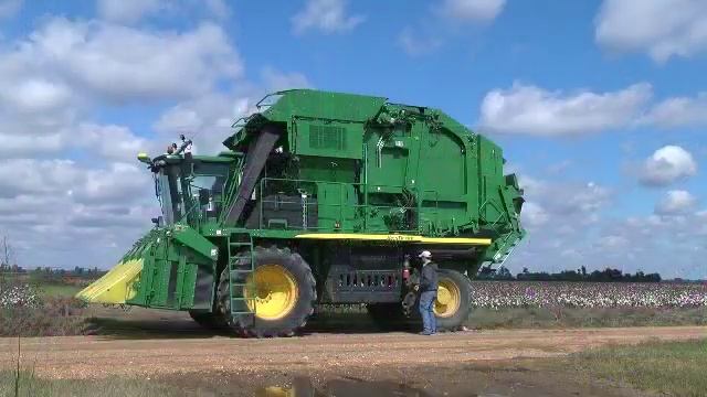 John Deere GoCotton: CP690 Harvest to Transport Configuration смотреть онлайн