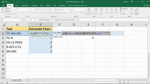 Create a Reverse FIND Formula - Return Text after Last Delimiter смотреть онлайн