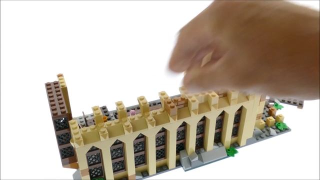 Lego Harry Potter 75954 Hogwarts Great Hall Speed Build смотреть онлайн