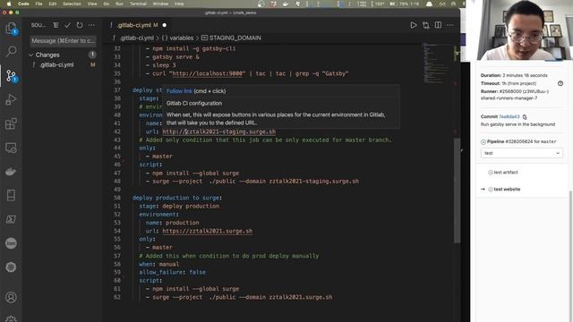 GitLab CI pipeline - 02 смотреть онлайн