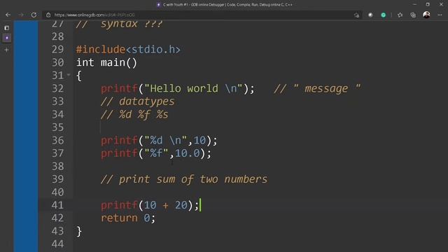 C in Telugu || Part 1 || Operators, Datatypes, Variables... || Best way to learn C || Must Watch? смотреть онлайн