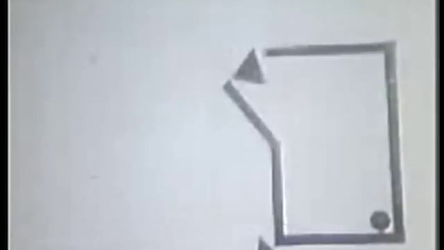 Heider and Simmel (1944) animation смотреть онлайн