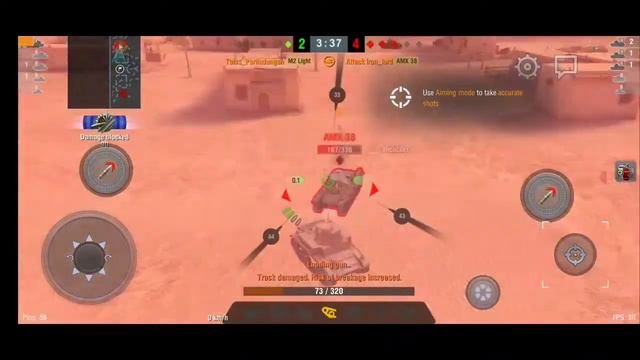 World of Tanks Blitz PVP MMO - Tag Team Battle Part 1 смотреть онлайн