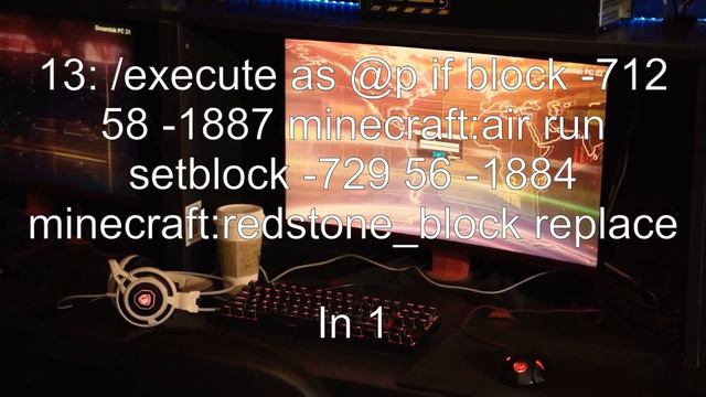 Minecraft execute command gives error message "Could not execute "detect" as Creeel" смотреть онлайн