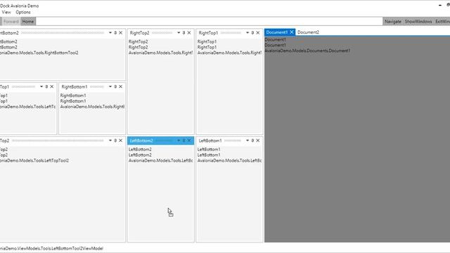 Dock - Docking Layout System For Avalonia Applications