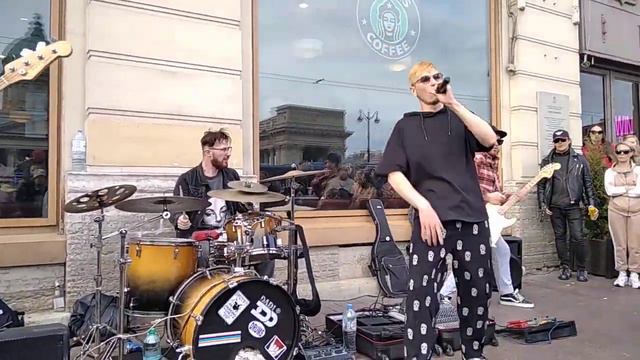 УЛИЧНЫЕ МУЗЫКАНТЫ СПб, гр.АЙДАХО (12) 06.06.23. смотреть онлайн