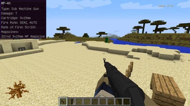 Мод на оружие vic's modern warfare | часть 2 | SMG/ПП | Minecraft смотреть онлайн