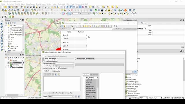 Verkettung mit Concatenate in QGIS mit python (pyQGIS) смотреть онлайн