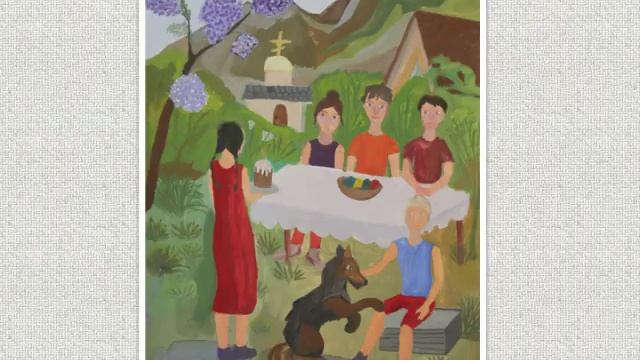 Выставка "Дети любят рисовать" смотреть онлайн