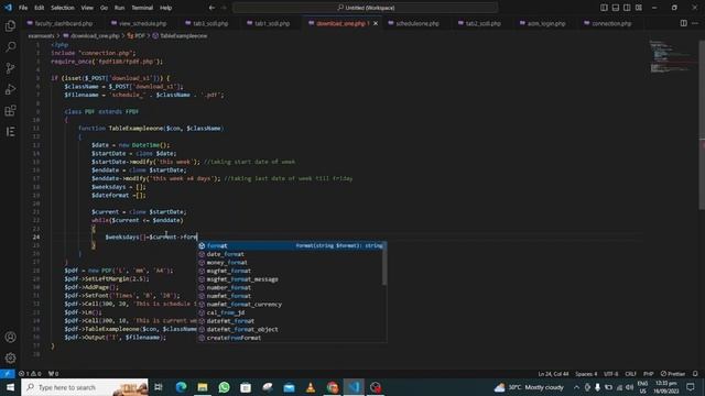 FPDF tutorial PHP || Dynamic FPDF Example || HTML to PDF in PHP using FPDF смотреть онлайн