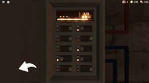 Использовал крест на фигуре, на 100 двери, на анимации лифта! DOORS