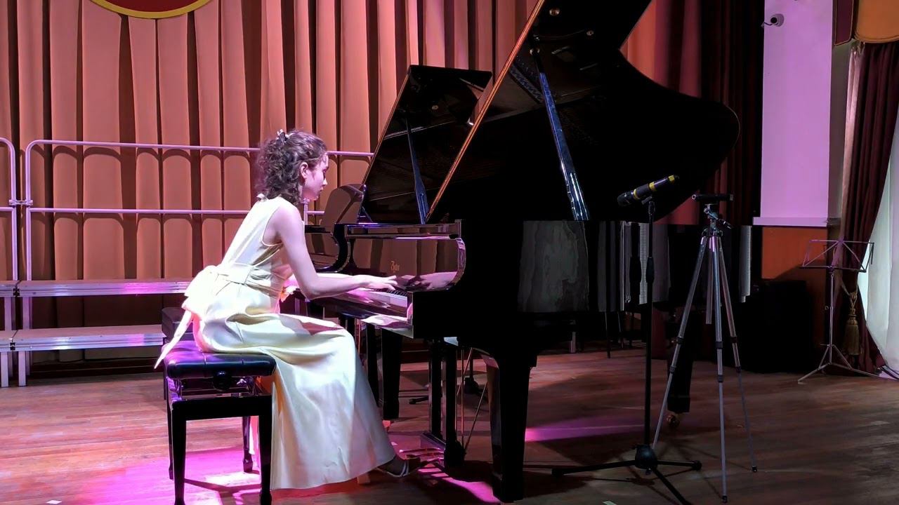 10. А. Лядов - Прелюдия Ре бемоль мажор. Исполняет Синягина Дарья смотреть онлайн