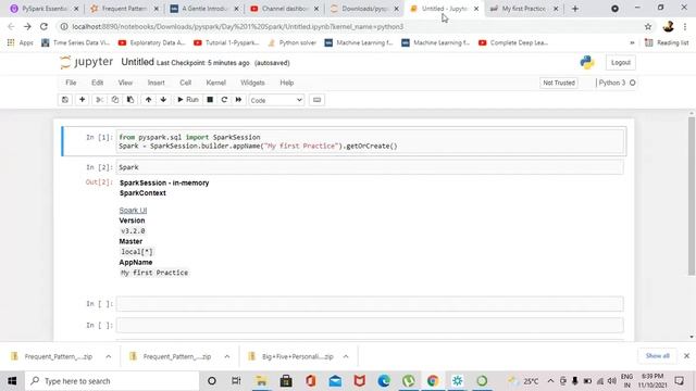 Reading a CSV file using Python PySpark смотреть онлайн