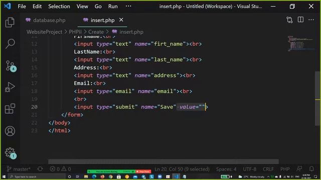 How to insert record to MYSQL in PHP смотреть онлайн