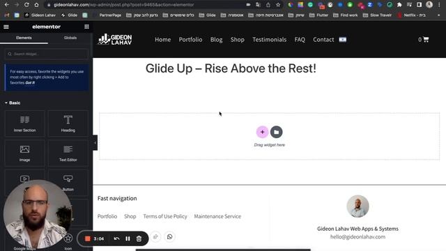 How to embed a Glide App in WordPress Website using Elementor смотреть онлайн