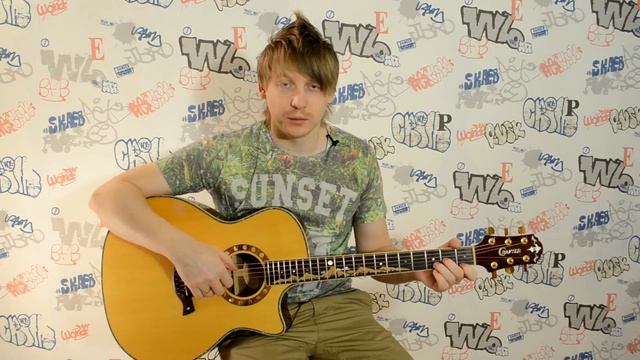 Видеоуроки игры на гитаре (урок 7) бой с перебором на примере Мое сердце и Лирика смотреть онлайн