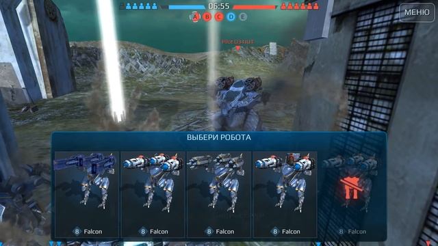 War Robots test server 3.7.0(414) Falcon 3 Heavy Slots смотреть онлайн