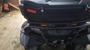 Полировка квадроцикла cf moto cforce 600 eps!