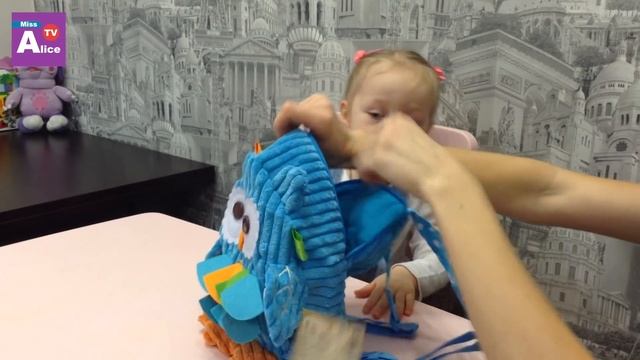Рюкзак игрушка SOZZY! Детский рюкзак для девочек и мальчиков с Aliexpress. смотреть онлайн