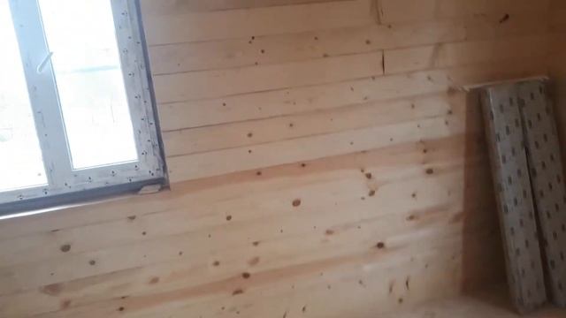 Дом полуторный 6х7,5 из бруса камерной сушки 140х140  мм.