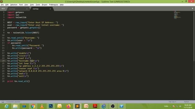 Python Network Automation with GNS3 | Configure ROUTER & SWITCH смотреть онлайн