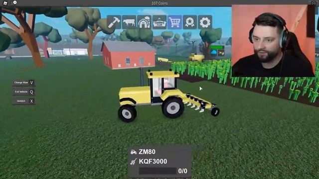 Expanding MY FARM with HUGE FIELDS in ROBLOX Farming and Friends