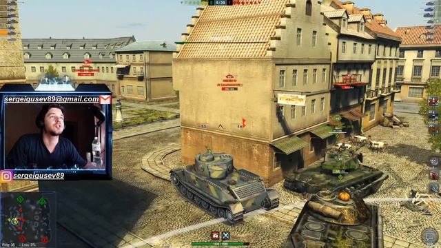 WoT Blitz - Какой танк КРУЧЕ ● Тяжелый Tiger P или Быстрый Tiger 1 ● Я ШОКИРОВАН (WoTB) смотреть онлайн