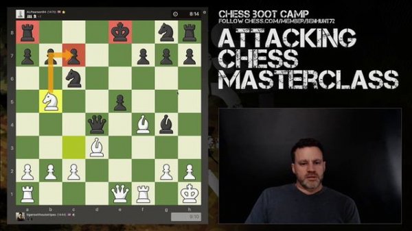 Attacking Chess Masterclass: 3 Subscriber Games