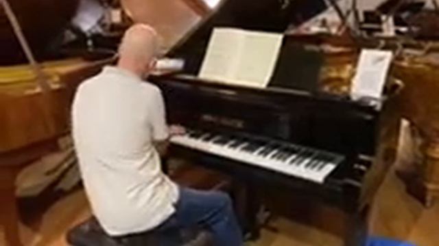 August Förster concert grand piano смотреть онлайн