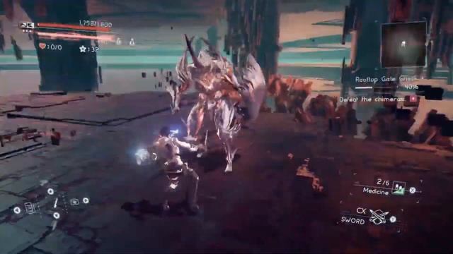 Cyberpunk на Nintendo Switch | Astral Chain смотреть онлайн