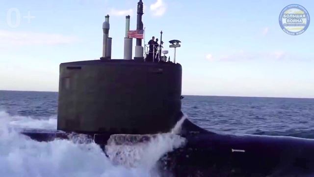Подводная лодка Virginia SSN 783 ходовые испытания  USS Minnesota