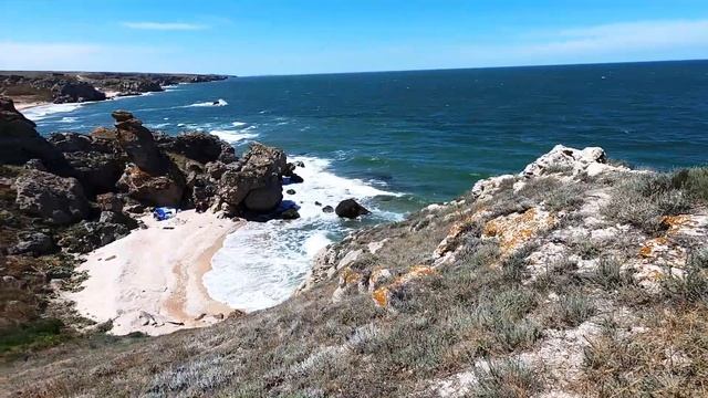 Генеральские пляжи или побережье тысячи бухт на Азовском море. смотреть онлайн