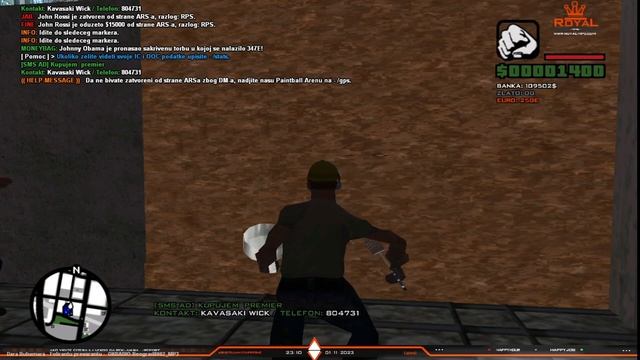 IGRAM NA ROYAL SAMP SERVERU KAO NOVI IGRAC!!! смотреть онлайн