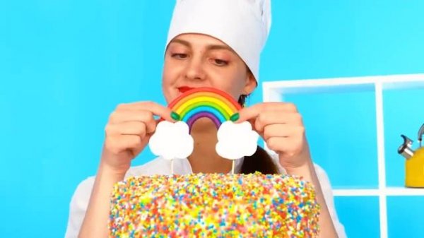 Кулинарный Челлендж_ Я против Бабушки _ Укрась Торт Челлендж от Трум и Трумчик