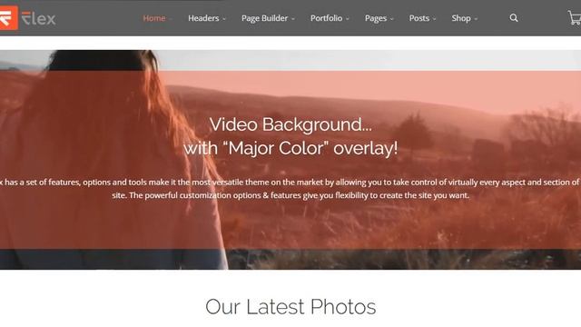 Joomla шаблон Flex 3.0.2 Drag & Drop Layout и Builder скачать бесплатно смотреть онлайн