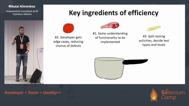 Developer + Tester = Quality++ (Mikalai Alimenkou, Ukraine) [RU] смотреть онлайн