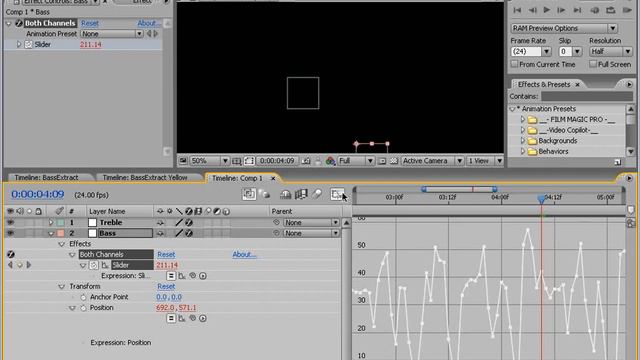 After Effects Andrew Kramer {Урок 41: Анимация аудиоволн} смотреть онлайн