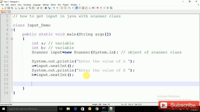 13. input in java with scanner class смотреть онлайн