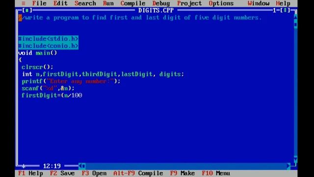 write a program to find first ,third and last digit of five digits number//find digits //akt guid смотреть онлайн