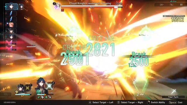 Honkai Star Rail - Blade vs Dan Heng & Yanqing Boss Fight смотреть онлайн
