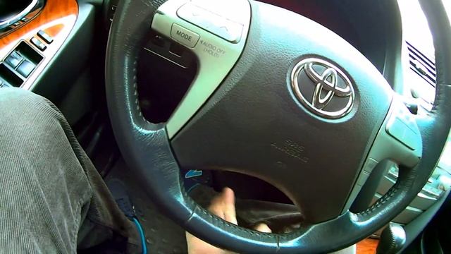 Стук в руле Toyota Camry 40 на мелких ямах. Карданчик или шлицевая часть рулевого вала смотреть онлайн