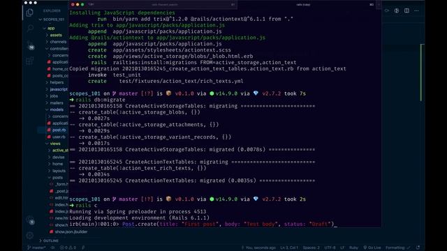 How to use Scopes in Ruby on Rails смотреть онлайн