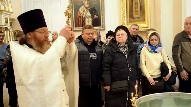 Храм Николая Чудотворца п.Николо-Прозорово. Крещение Господне 2023. Водосвятный молебен смотреть онлайн
