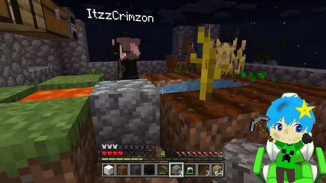 Minecraft Sky Block Challenge| Making Base and Surviving Mobs| Part 2 смотреть онлайн