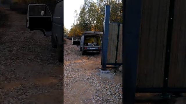 Откатные ворота с приводом Nice RB600 смотреть онлайн