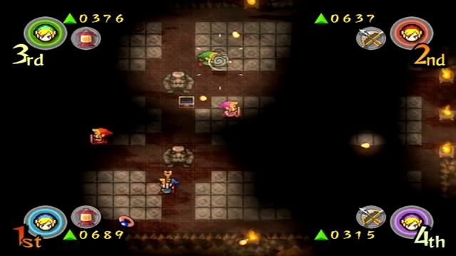 The Legend of Zelda: Four Swords Adventures - Episode 2: Cave of No Return смотреть онлайн