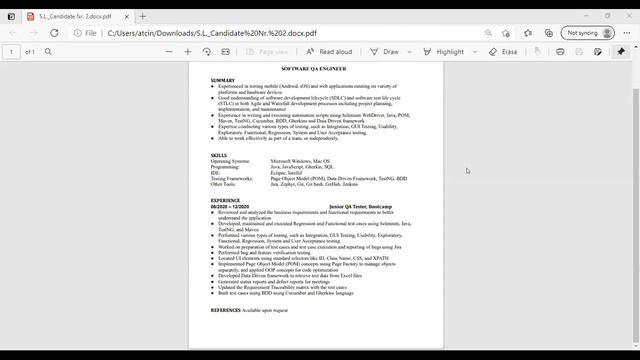 QA Automation Mock Interview with Hiring Managers. S16 смотреть онлайн