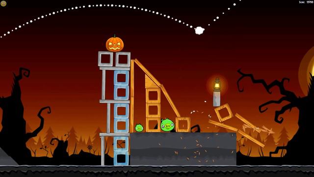Angry Birds Halloween - Full Gameplay (PC Version) смотреть онлайн