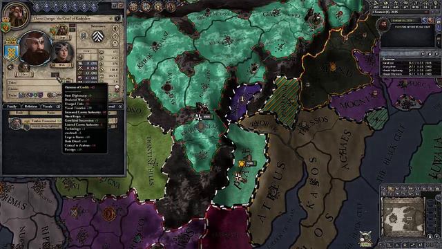 Let's play Crusader kings 2 / Warhammer mod/ #08 / English / Playing the waiting game смотреть онлайн